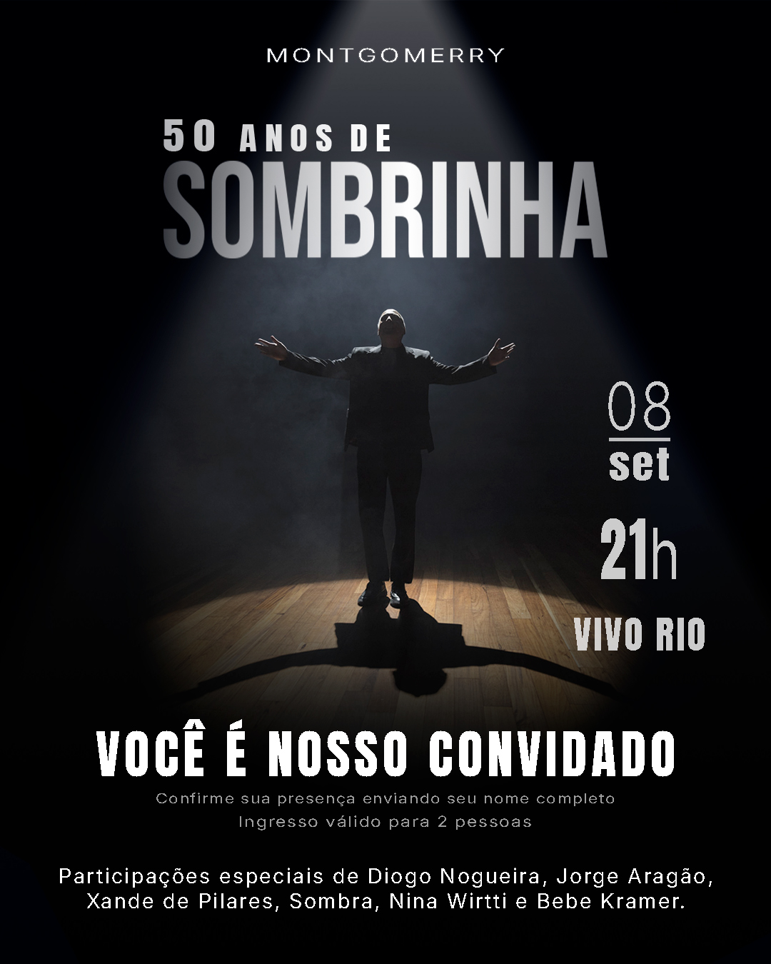 Sombrinha — 50 Anos de Carreira — 2